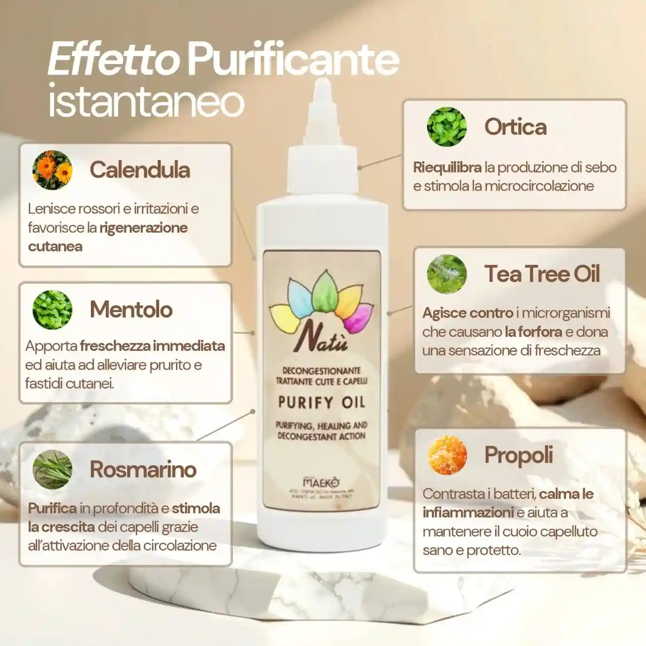 PURIFY OIL - Olio Purificante Antiforfora Riequilibrante