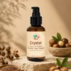 Crystal cristalli liquidi con argan e semi di lino, trattamento illuminante per capelli che aiuta a donare morbidezza, lucentezza e controllo del crespo