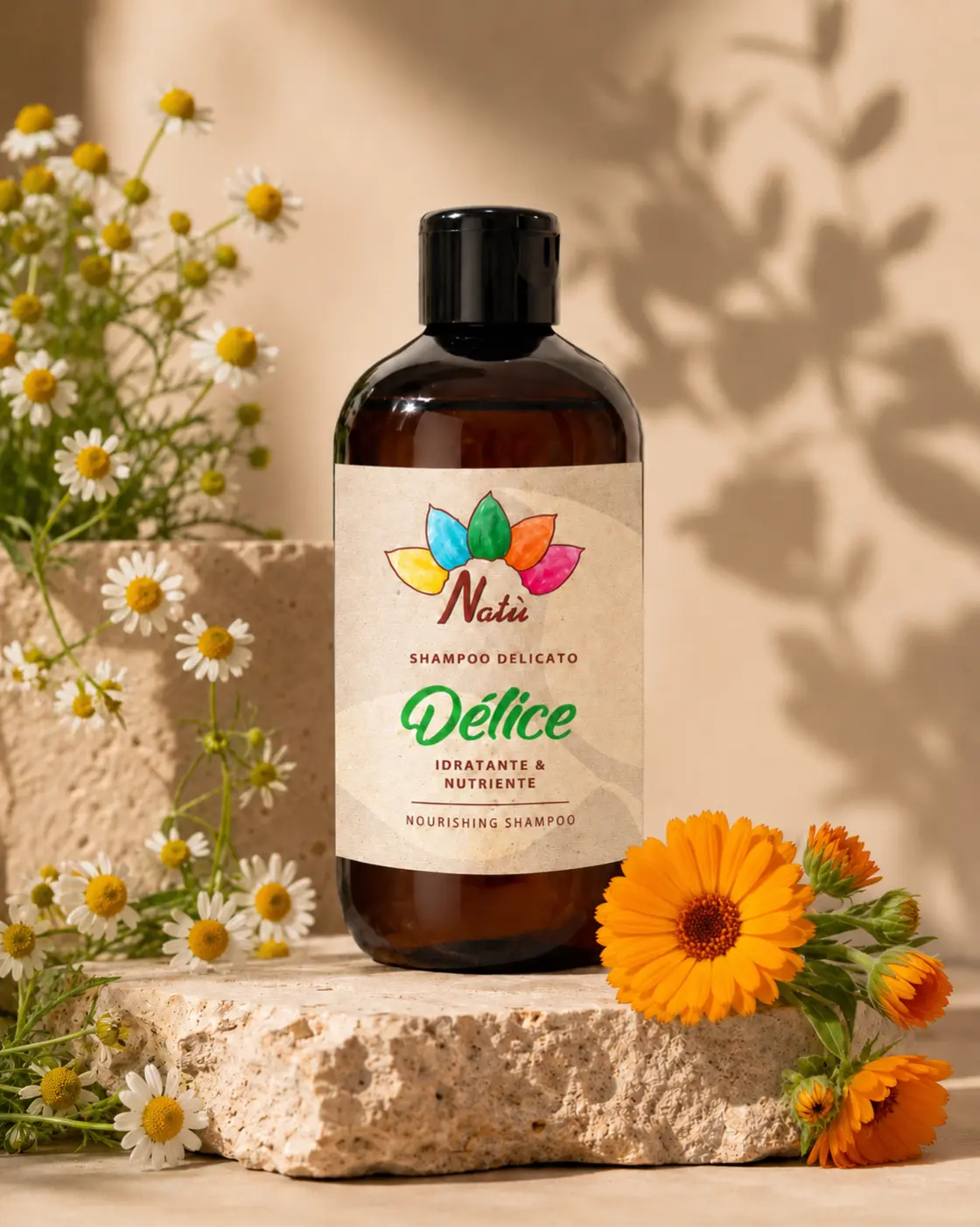 DÈLICE – Shampoo Idratante Nutriente Capelli Secchi