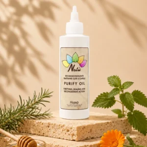 Purify Oil olio peeling purificante per il cuoio capelluto, trattamento pre-shampoo studiato per aiutare a rimuovere impurità, forfora ed eccesso di sebo