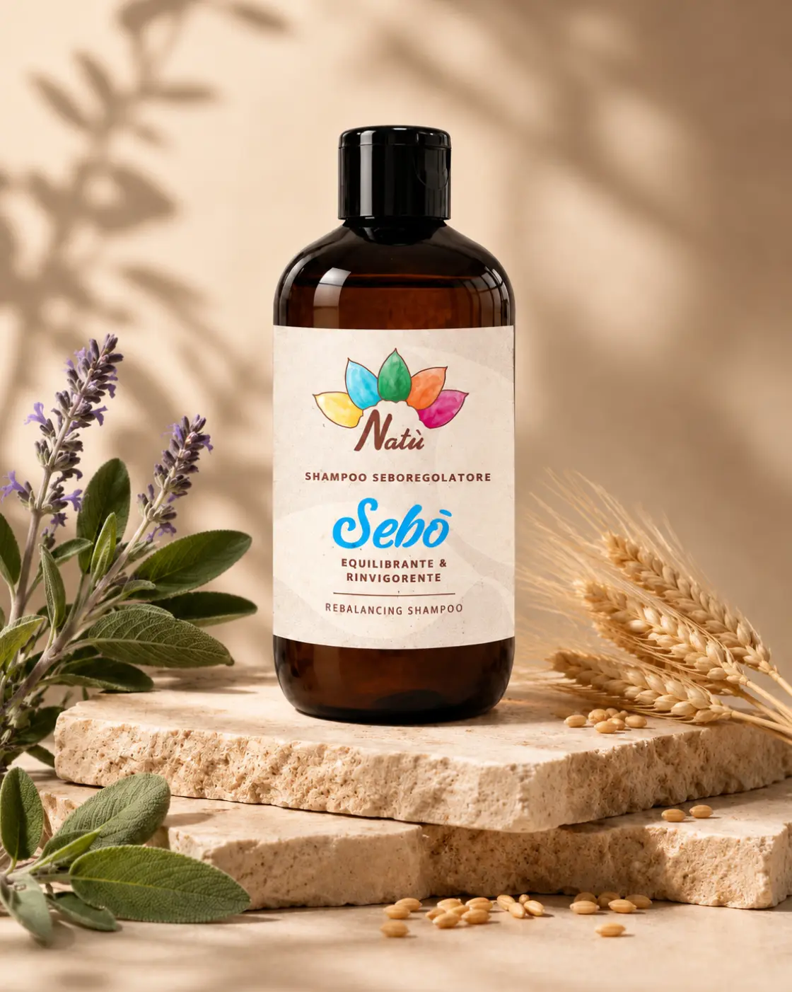 SEBÒ – Shampoo Riequilibrante Cute Grassa e Unta