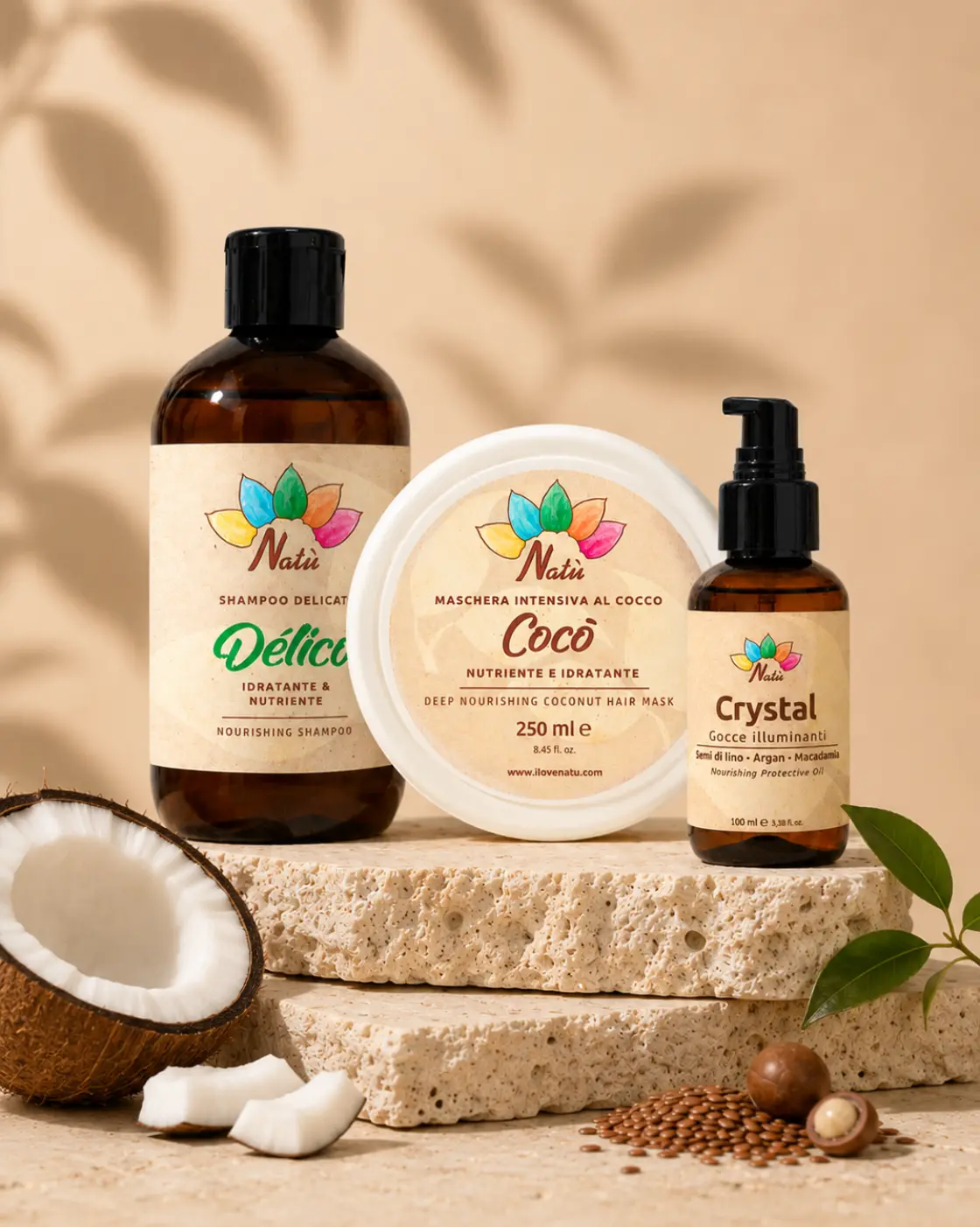 Nourish & Grow Kit per Capelli Secchi