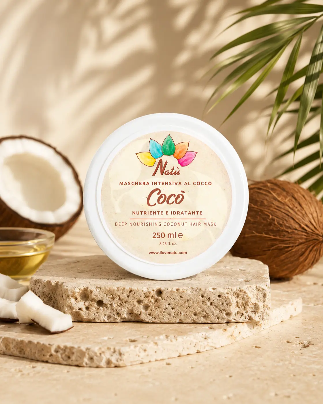 Cocò – Maschera Capelli Nutriente all’Olio di Cocco