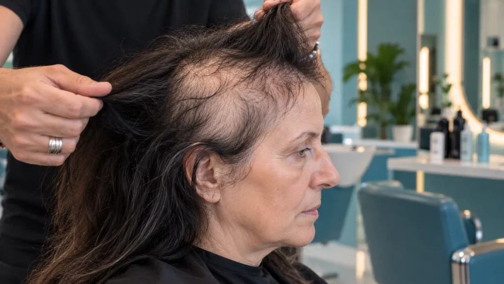 Rimedi per capelli diradati e fini, e quando rivolgersi ad un dermatologo. 