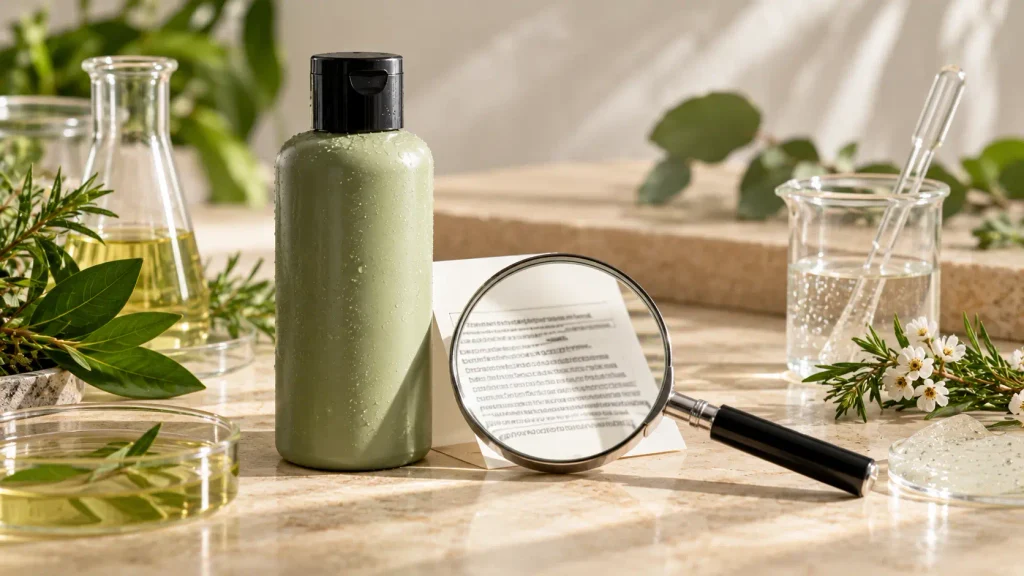 guida agli ingredienti efficaci in uno shampoo antiforfora bio